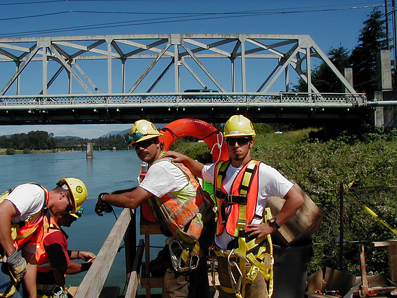 TJ & Gordy  Burlington Bridge