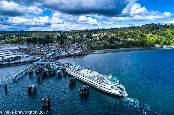 The Puyallup at the Kingston Ferry Dock