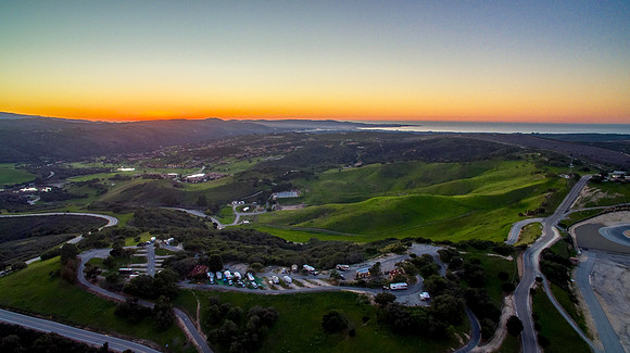Sunset at Laguna Seca