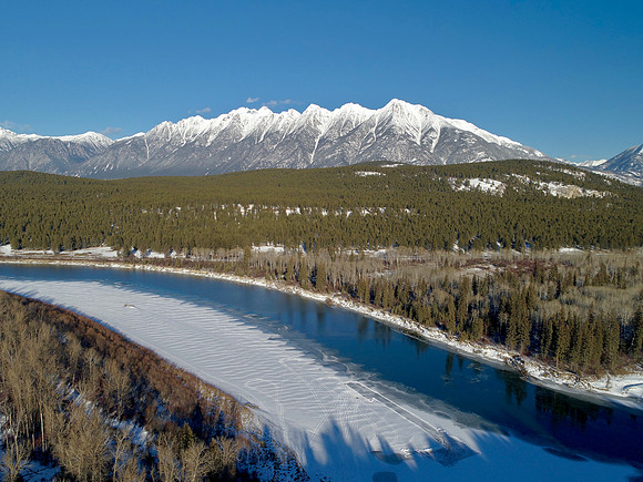 Kootenay River near Wardner, BC