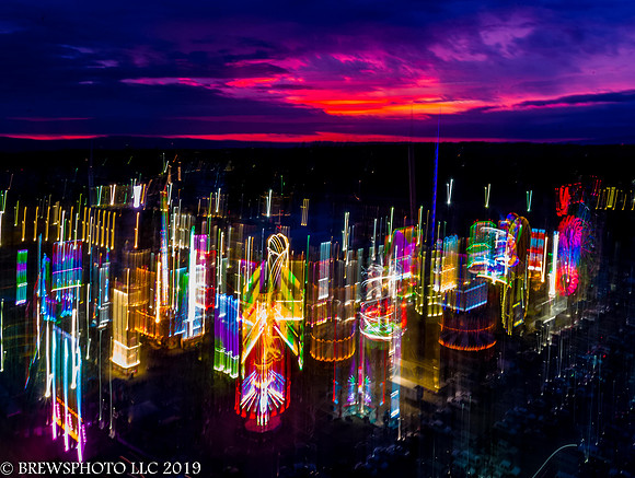 Clark County Fair Drone Art