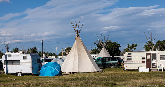 The Encampment is not just Teepees now.