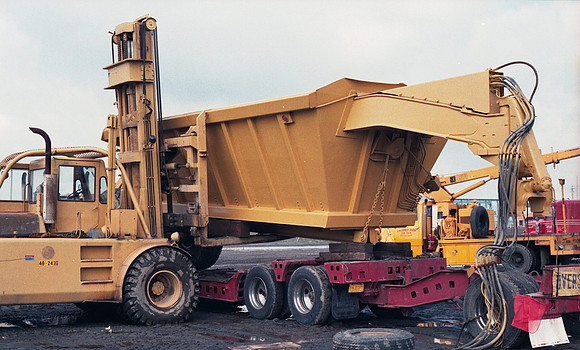 Loading out the Atlas Trailers Vancouver
