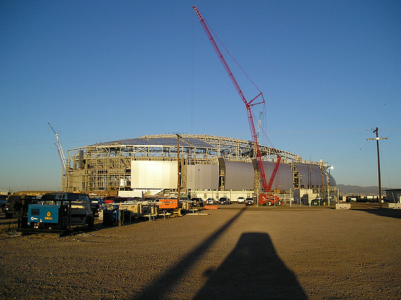 Cardinal Stadium Construction, Peoria, Arizona