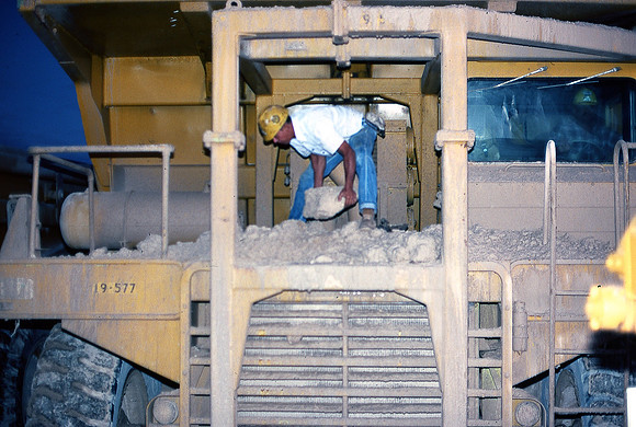 Cleaning Coral, Barbers Point, Hawaii