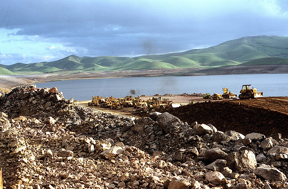 San Luis Dam Spring 1982